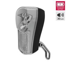 LED VOORLICHT KOPLAMP STARRY 1 LED BATTERIJ 30 LUX