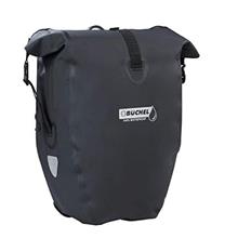 TAS ENKEL BUCHEL ZWART WATERPROOF 25 LITER QUICK MOUNT BEVESTIGING