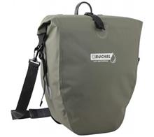 TAS ENKEL BUCHEL FOREST GREEN WATERPROOF 25,4 LITER QUICK MOUNT BEVESTIGING
