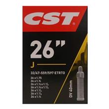 BINNENBANDEN 26X1 3/8 - 1.75 CST BLITZ VENTIEL 40MM = 32/47-559/597 DV 40MM 071202