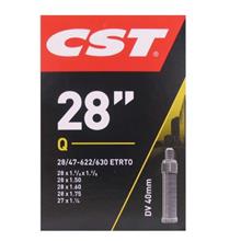 BINNENBANDEN 28X1 1/8-1 1/4-1 3/8- 1.75- 1 1/2 CST BLITZ VENTIEL 40MM = 28/47-622/635 DV 40MM 071702