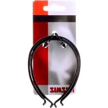 SIMSON BLISTER 020930 BROEKKLEMMEN KUNSTSTOF  MET REFLECTIE
