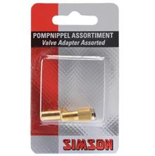 SIMSON BLISTER 020505 VENTIEL OPPOMP VERLOOPNIPPEL ASSORTI