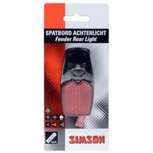 SIMSON BLISTER 021769 BATTERIJ SPATBORD ACHTERLICHT LED