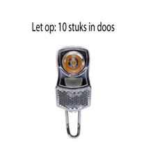 SIMSON 602006B BATTERIJ VOORVORK LED KOPLAMP CLEARLY 7 LUX DOOS A 10 STUKS