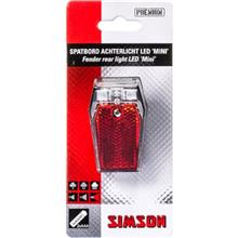 SIMSON BLISTER 022020 BATTERIJ SPATBORD ACHTERLICHT MINI 1 LED ON/OFF