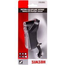 SIMSON BLISTER 022025 BATTERIJ VOORVORK LED KOPLAMP 'INTENSE', 25 LUX