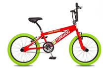FREESTYLE FIETS TORNADO 20" FREEWHEEL ROOD/GROEN 2000016