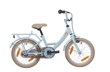 BIKE FUN FIETS 16" MEISJES FLOWER FUN BLAUW 16FF20