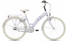 BIKE FUN FIETS 24" MEISJES LOTS OF LOVE 3V MAT VIOLET 24LOT35