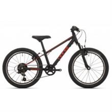 BIKE FUN FIETS 20" MTB "THE BEAST" ZWART/ROOD V-BRAKE 6V 20TB100V